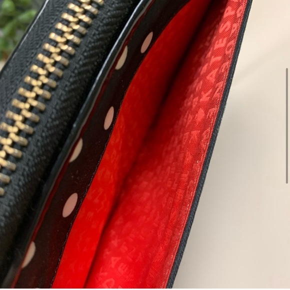 Kate Spade Black Polka Dot Wallet - Picture 4 of 10